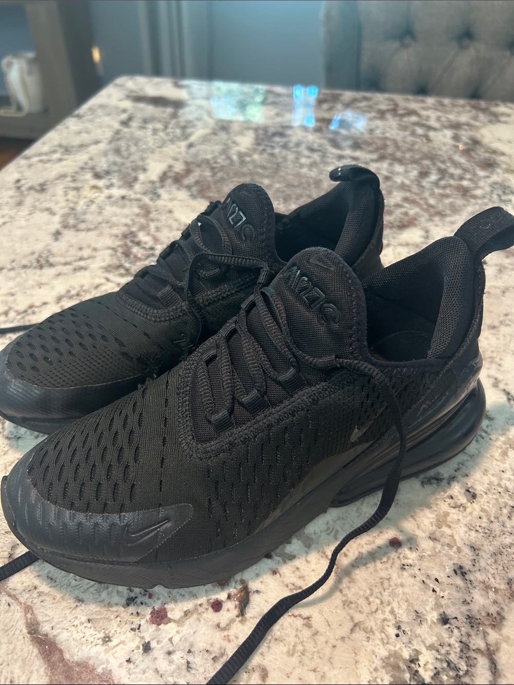Nike Air Max 270 Triple Black Men's Sneakers